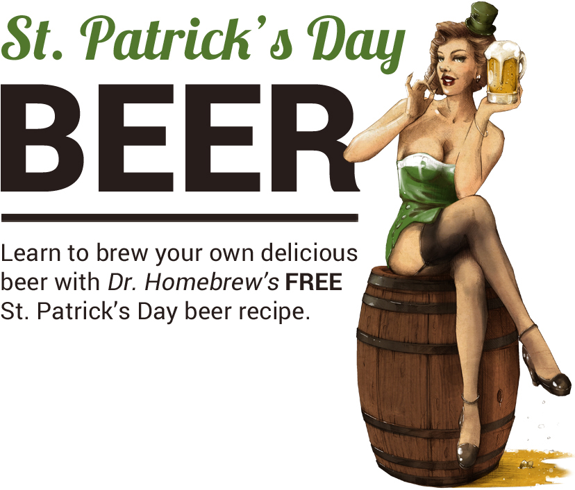 Dr. Homebrew's Free St. Patrick's Day Beer Recipe Download