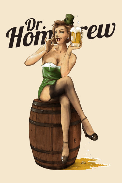 St. Patrick's Day Beer Poster